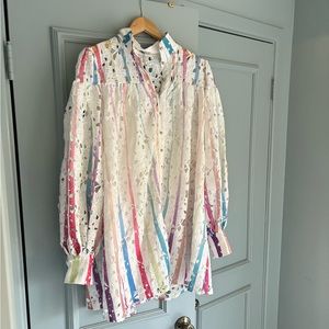 Boutique Brand Lace Rainbow Dress